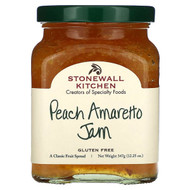 <img alt="Stonewall Kitchen, Peach Amaretto Jam, 12.25 oz (347 g)" title="Stonewall Kitchen, Peach Amaretto Jam, 12.25 oz (347 g),711381021408"