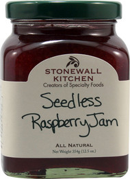 3 PACK of Stonewall Kitchen Jam Seedless Raspberry -- 12.5 oz