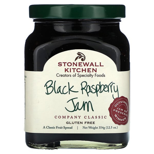 <img alt="Stonewall Kitchen, Black Raspberry Jam, 12.5 oz (354 g)" title="Stonewall Kitchen, Black Raspberry Jam, 12.5 oz (354 g),711381021385"