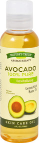 3 PACK of Natures Truth 100% Pure Avocado Oil Unscented Base Oil -- 4 fl oz