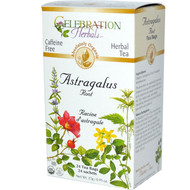 3 PACK of Celebration Herbals Organic Herbal Tea Caffeine Free Astragalus Root -- 24 Herbal Tea Bags