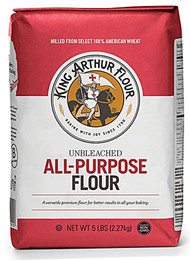 3 PACK of King Arthur Flour Unbleached All Purpose Flour -- 5 lbs
