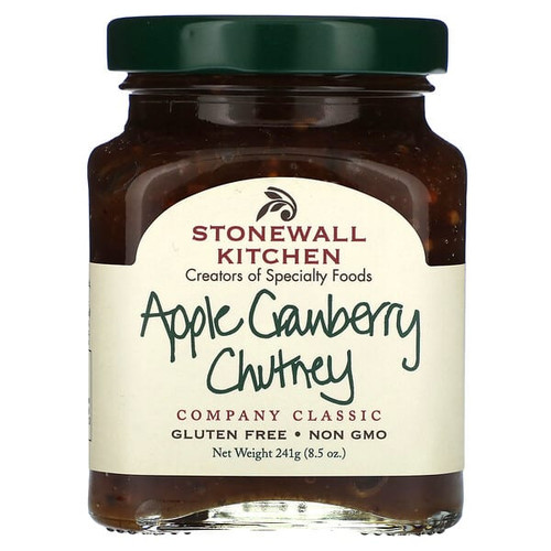 <img alt="Stonewall Kitchen, Apple Cranberry Chutney, 8.5 oz (241 g)" title="Stonewall Kitchen, Apple Cranberry Chutney, 8.5 oz (241 g),711381002346"