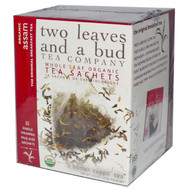 3 PACK of Two Leaves and a Bud Organic Whole Leaf Black Tea Sachets Assam -- 15 Tea Bags