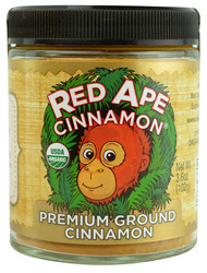 3 PACK of Red Ape Cinnamon Organic Premium Ground Cinnamon -- 3.6 oz
