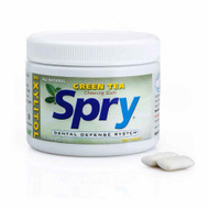 3 PACK of Xlear Spry Dental Defense Gum Green Tea -- 100 Pieces