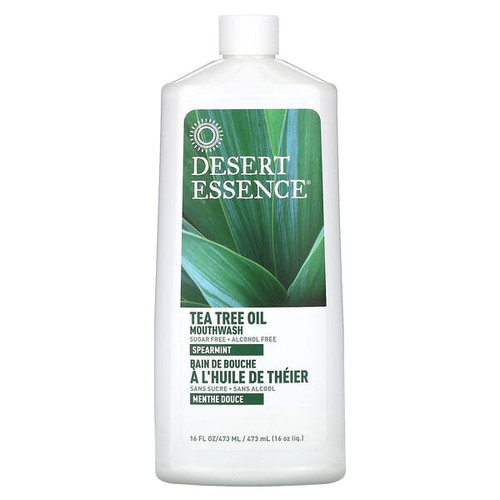 <img alt="Desert Essence, Tea Tree Oil Mouthwash, Spearmint, 16 fl oz (473 ml)" title="Desert Essence, Tea Tree Oil Mouthwash, Spearmint, 16 fl oz (473 ml),718334221137"