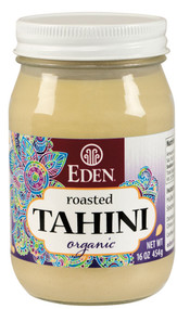 3 PACK of Eden Foods Organic Tahini Roasted -- 16 oz