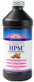 3 PACK of Heritage Products HPM Hydrogen Peroxide Mouthwash Cinnamon Stick -- 16 fl oz