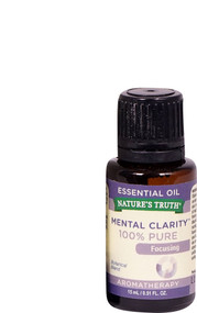 3 PACK of Natures Truth Focusing 100% Pure Essential Oil Mental Clarity -- 0.51 fl oz