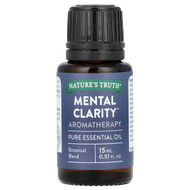 <img alt="Natures Truth, Pure Essential Oil, Focusing Mental Clarity, 0.51 fl oz (15 ml)" title="Natures Truth, Pure Essential Oil, Focusing Mental Clarity, 0.51 fl oz (15 ml),840093104540"