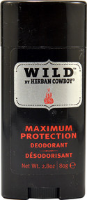 3 PACK of Herban Cowboy, Deodorant, Wild, 2.8 oz (80 g)