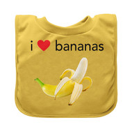 3 PACK of Green Sprouts Pull-Over Food Bib Yellow Banana 9/18mo -- 1 Unit