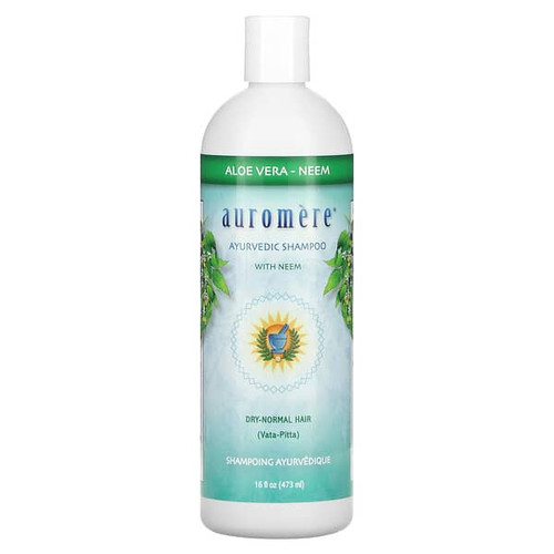 <img alt="Auromere, Ayurvedic Shampoo with Neem, Aloe Vera, 16 fl oz (473 ml)" title="Auromere, Ayurvedic Shampoo with Neem, Aloe Vera, 16 fl oz (473 ml),027275700039"