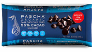 3 PACK of Pascha Organic Dark Chocolate Chips 55% Cacao Semi Sweet -- 8.8 oz