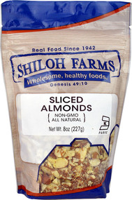 3 PACK of Shiloh Farms Sliced Almonds -- 8 oz
