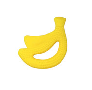 3 PACK of Green Sprouts Silicone Teether Banana Yellow -- 1 Unit