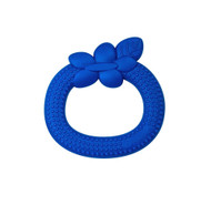 3 PACK of Green Sprouts Silicone Teether Blueberry Blue -- 1 Unit