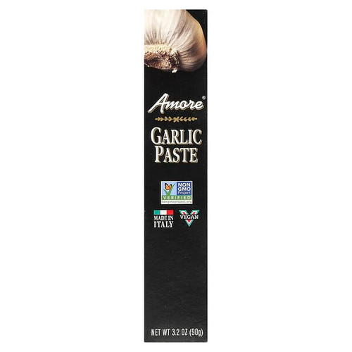 <img alt="Amore, Garlic Paste, 3.2 oz (90 g)" title="Amore, Garlic Paste, 3.2 oz (90 g),072248271566"