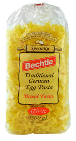 3 PACK of Bechtle Traditional German Egg Pasta Broad -- 17.6 oz