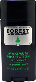 3 PACK of Herban Cowboy, Deodorant, Forest, 2.8 oz (80 g)