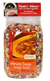 3 PACK of Frontier Soups Hearty Meals Minnesota Heartland Eleven Bean Soup Mix -- 18 oz