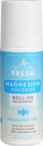 3 PACK of Zola Naturals Magnesium Roll-On Deodorant Fragrance-Free -- 3 fl oz