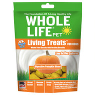 3 PACK of Whole Life Pet Living Treats for Dogs Digestive Pumpkin Blend -- 3 oz
