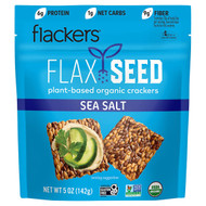 <img alt="Flackers, Flax Seed Crackers, Sea Salt, 5 oz (142 g)" title="Flackers, Flax Seed Crackers, Sea Salt, 5 oz (142 g),893615002091"