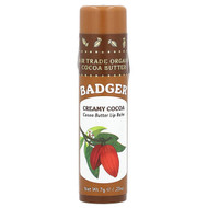 <img alt="Badger, Cocoa Butter Lip Balm, Creamy Cocoa, 0.25 oz (7 g)" title="Badger, Cocoa Butter Lip Balm, Creamy Cocoa, 0.25 oz (7 g),634084125009"