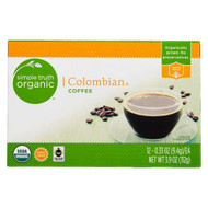 3 PACK of Simple Truth Organic Coffee Colombian -- 12 K-Cups