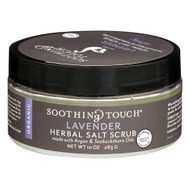 3 PACK of Soothing Touch Lavender Herbal Salt Scrub -- 10 oz
