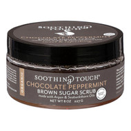 3 PACK of Soothing Touch Chocolate Peppermint Brown Sugar Scrub -- 10 oz