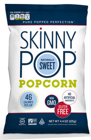 3 PACK of SkinnyPop Popcorn Gluten Free Naturally Sweet -- 4.4 oz