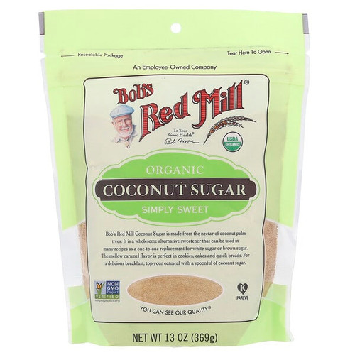 <img alt="Bobs Red Mill, Organic Coconut Sugar, 13 oz (369 g)" title="Bobs Red Mill, Organic Coconut Sugar, 13 oz (369 g),039978018175"