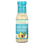 <img alt="Primal Kitchen, Dressing & Marinade Made with Avocado Oil, Dreamy Italian, 8 fl oz (236 ml)" title="Primal Kitchen, Dressing & Marinade Made with Avocado Oil, Dreamy Italian, 8 fl oz (236 ml),856769006544"