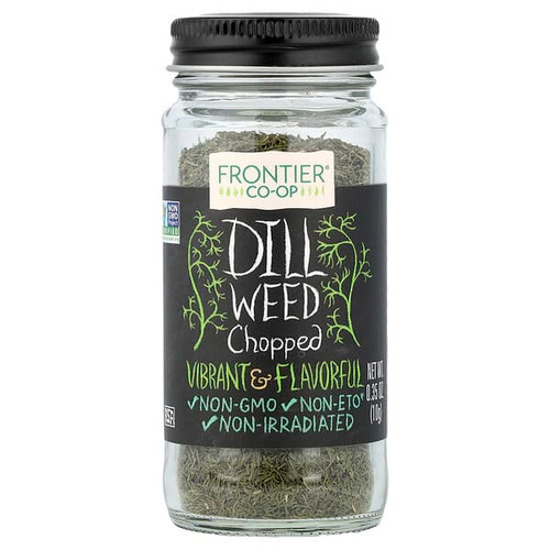 <img alt="Frontier Co-op, Dill Weed, Chopped, 0.35 oz (10 g) (Discontinued Item)" title="Frontier Co-op, Dill Weed, Chopped, 0.35 oz (10 g) (Discontinued Item),089836184207"