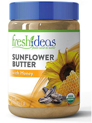 3 PACK of FreshIdeas Organic Sunflower Butter with Honey -- 16 oz