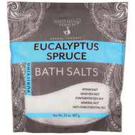 3 PACK of Soothing Touch Bath Salts Eucalyptus Spruce -- 32 oz