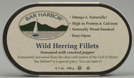 3 PACK of Bar Harbor Wild Herring Fillets with Cracked Pepper -- 6.7 oz