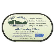 <img alt="Bar Harbor, Wild Herring Fillets, Seasoned with Cracked Pepper, 6.7 oz (190 g)" title="Bar Harbor, Wild Herring Fillets, Seasoned with Cracked Pepper, 6.7 oz (190 g),070718001217"