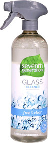 3 PACK of Seventh Generation Glass Cleaner Free & Clear -- 23 fl oz