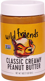 3 PACK of Wild Friends Peanut Butter Classic Creamy -- 16 oz