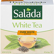 3 PACK of Salada White Tea Pure White -- 40 Tea Bags