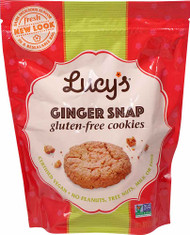 3 PACK of Lucys Gluten Free Cookies Ginger Snap -- 5.5 oz