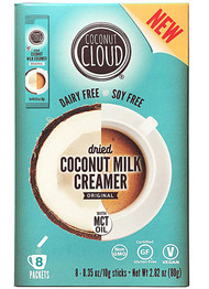 3 PACK of Coconut Cloud Dried Coconut Creamer Dairy Free Original -- 8 Packets