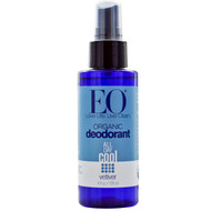 3 PACK of EO Essential Oil Products Organic Deodorant Spray Vetiver -- 4 fl oz