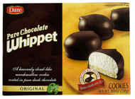 3 PACK of Dare Pure Chocolate Whippet Cookies Original -- 8.8 oz