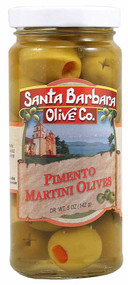 3 PACK of Santa Barbara Olive Co. Pimento Martini Olives -- 5 oz