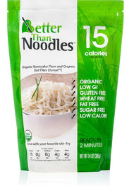 3 PACK of Better Than Noodles Organic Konnyaku Noodles Gluten Free -- 11 oz